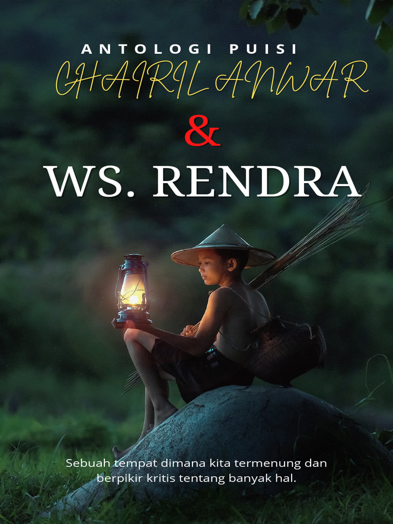 Antologi Puisi W.S. Rendra | PDF | Seni | Fiksi Umum