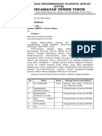 Surat Pemberitahuan Ke SMPN 1 Tetim