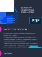 Condiciã N Jurã Dica Del Extranjero