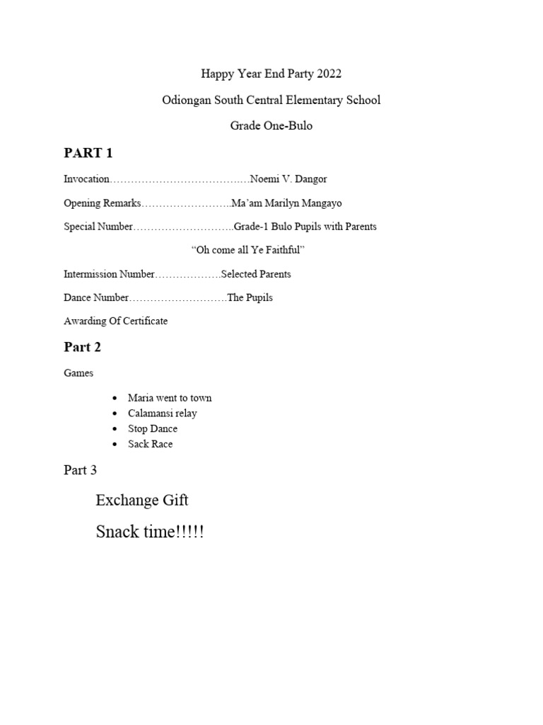 Happy year end party 2022 pdf