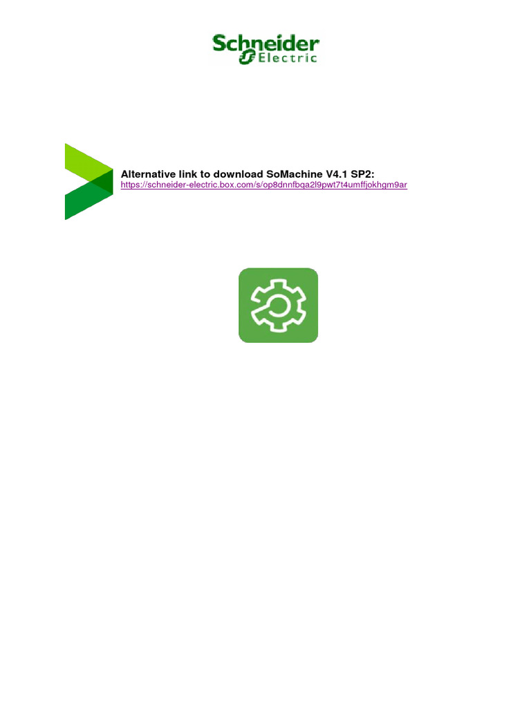 Alternative Link To Download SoMachine V4.1 SP2 | PDF