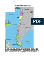 Informacion General, Mapa de Chile Con Las Regiones Enumeradas, Comunas Con Envio, Planes de La Competencia y Tips para Los Ejecutivos de Ventas