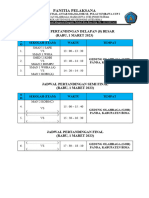 Jadwal Pertandingan 8 Besar - Final