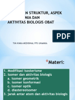 6 - Hubungan Struktur, Aspek Stereokimia