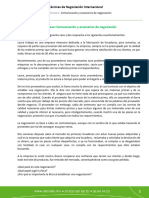 Análisis de Caso - Comunicación y Escenarios de Negociación