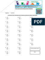 Soal Penjumlahan Bersusun Pendek Level 3 Lembar B