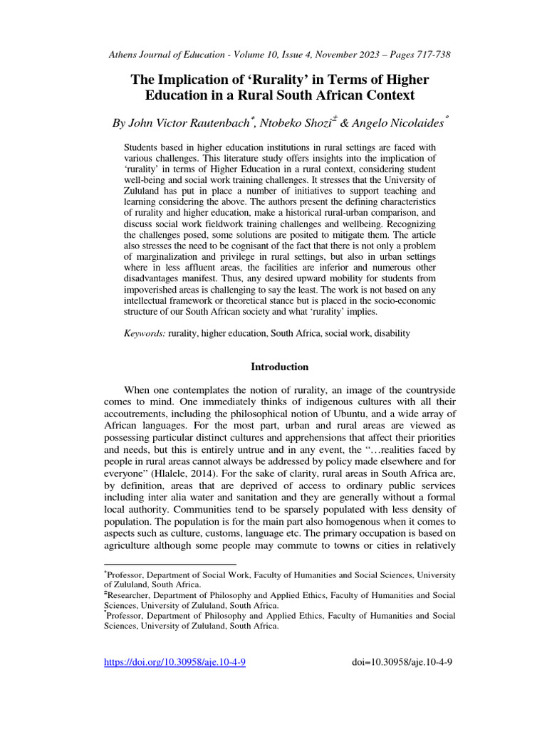 2023 10 4 9 Rautenbach PDF Well Being Hedonism