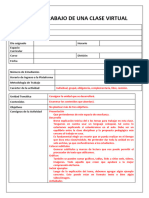 05 Plan de Trabajo de Una Clase Virtual.