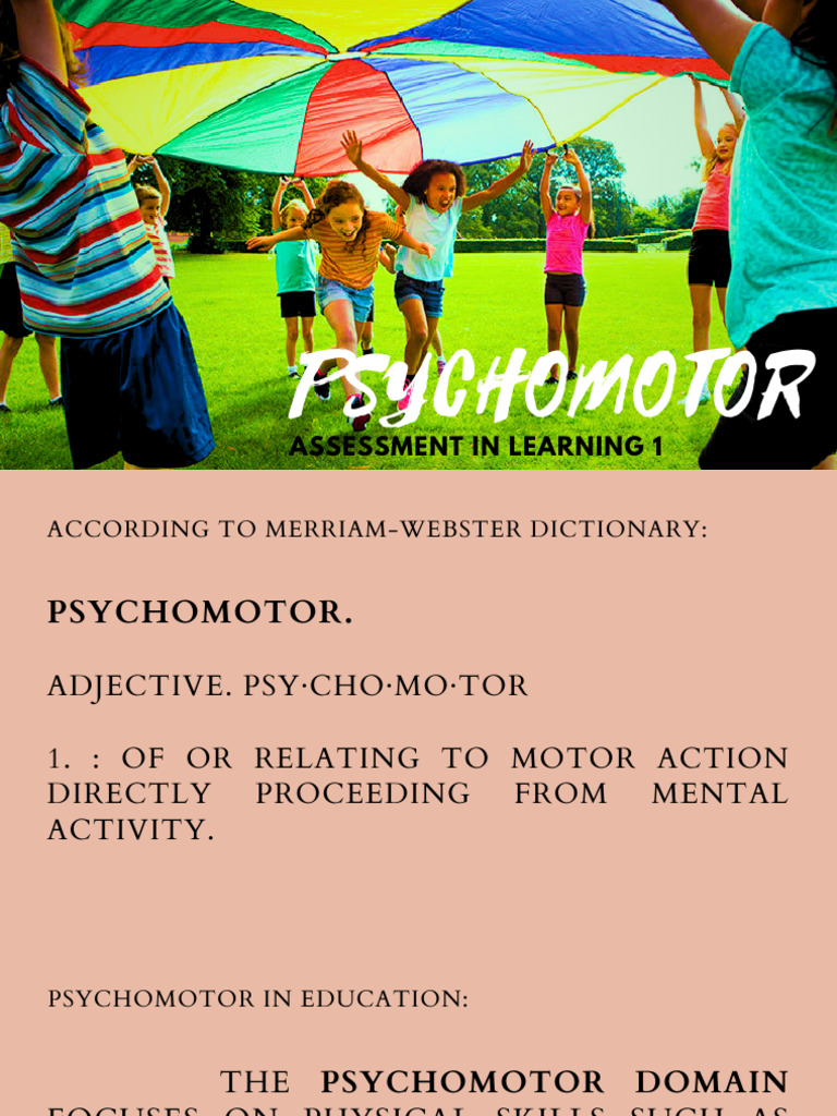PSYCHOMOTOR PDF Perception Communication