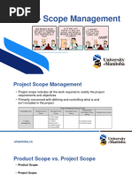 Ch. 5 - Scope Management - Skeleton