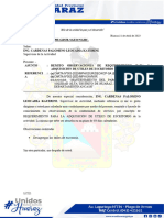 Carta de Observaciones - Utiles