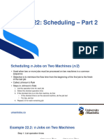 Ch. 22 - Scheduling - Part 2 - Skeleton