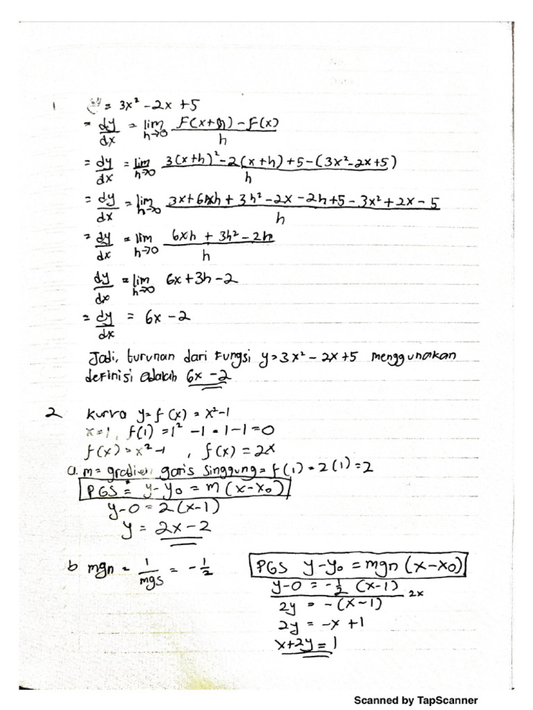 Tugas Kalkulus 2 Pdf