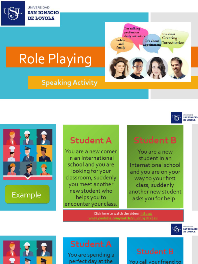 Role Play - English II | PDF