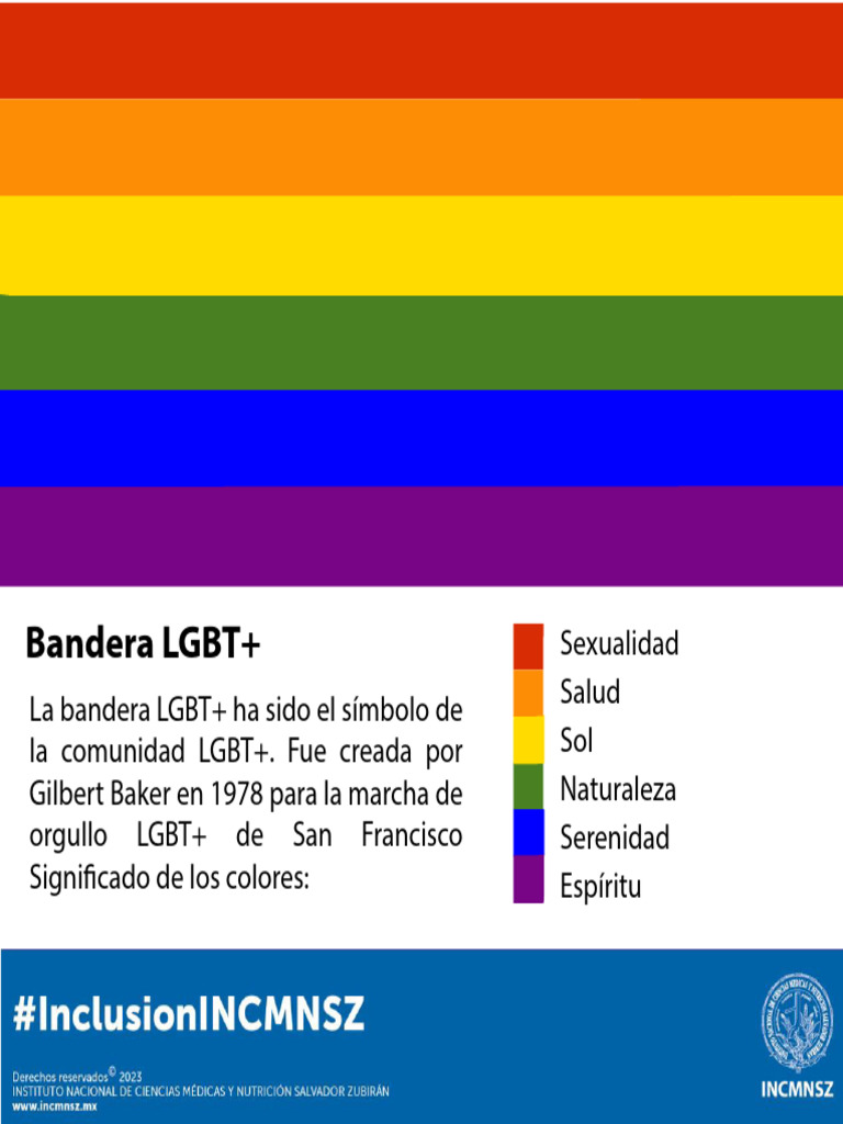 Significado de las Banderas LGBT+ | PDF | Transgénero | Estudios LGBTQIA+