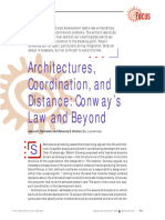Architectures, Coordination, and Distance. Conway's Law and Beyond