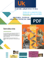 Teoria de La Arquitectura - Estilos Arquitectonicos y Obras