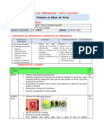 SESIÓN DE APRENDIZAJE - ARTE - Creamos Un Álbum de Fotos