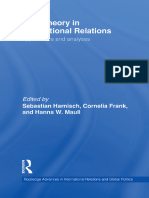 Role Theory in International Relations Approaches and Analyses (2011)