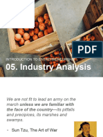 Industry Analysis - Analisis Industri