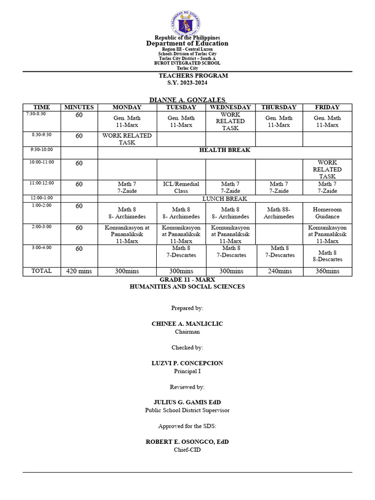 Final new teacher program sy 2023 1st sem pdf