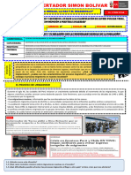 ACTIVIDAD 3 - EXP5-III BIMESTRE - 2°SEC. CCSS - Las Migraciones y Su Relación Con Las Necesidades Básicas de La Población