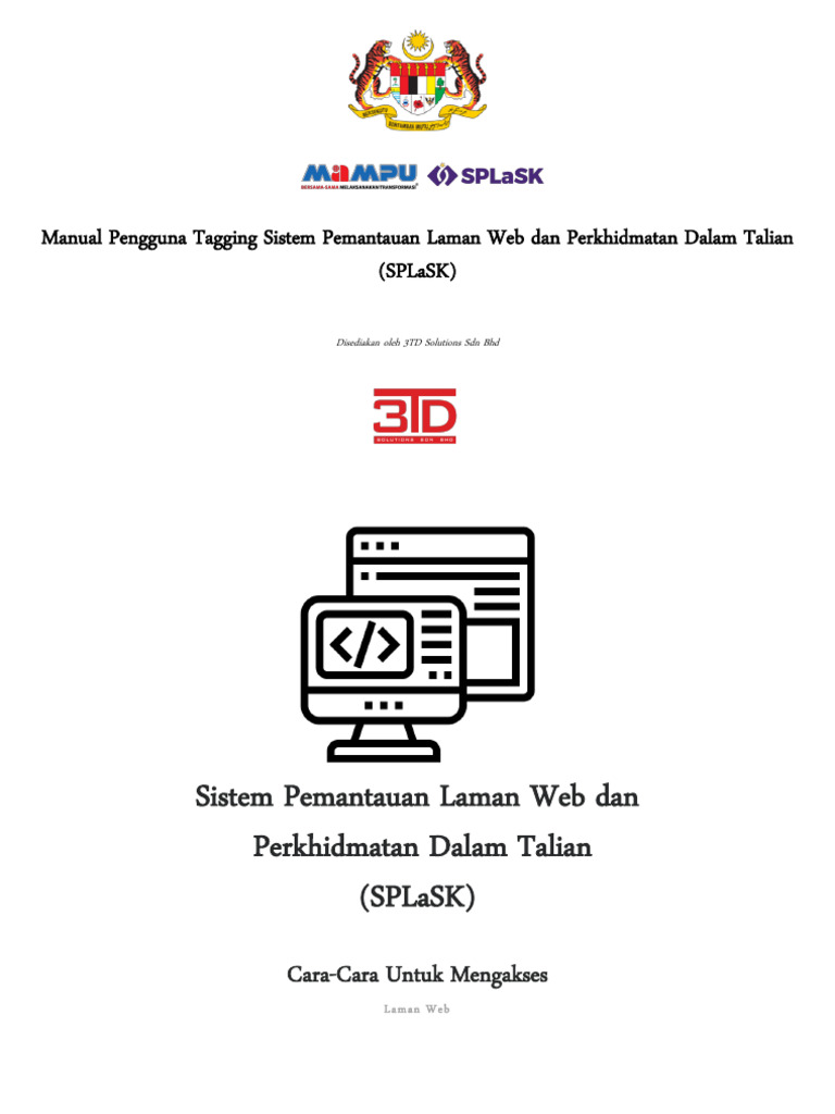 Manual Pengguna Tagging SPLaSK V2.0-1 | PDF