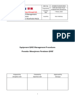 Equipment QHSE Management Procedures (REN-QHSE-P-012-2019)