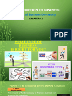 Introduction To Business - Chapter 2