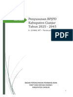 Penyusunan RPJPD Kab Cianjur TH 2025 - 2045