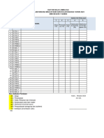 Form Juri - Daftar Nilai Lomba 2023