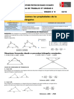 Ficha de Trabajo 4° H Sesion 7 Unidad 6