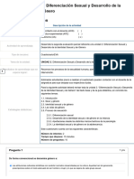 Examen - (AAB01) Cuestionario 2 - Diferenciación Sexual y Desarrollo de La Identidad Sexual y de Género