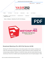 SketchUp Pro 2019 19.0 Full Version 64 Bit - YASIR252
