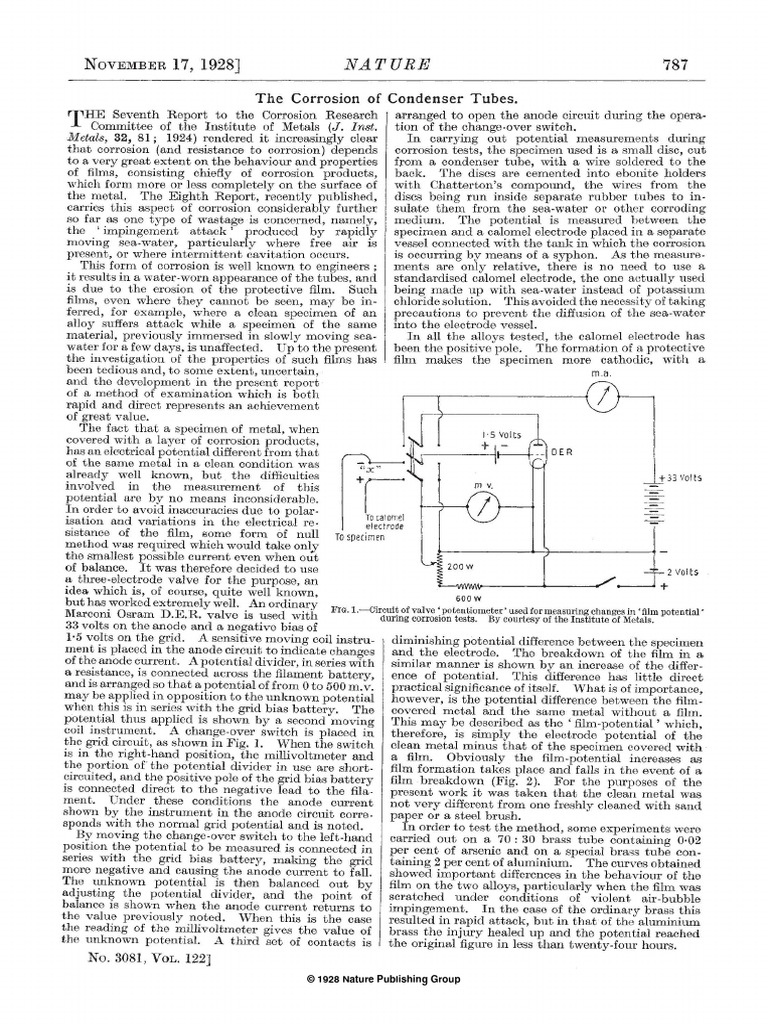 Corrosion Condenser PDF Corrosion Lumber