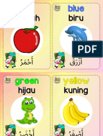 Flashcard Warna