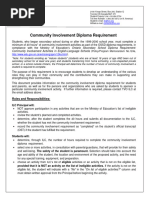 TDSB Community Involvement Form | PDF