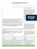 TOK 2025 Exhibition Commentary Template