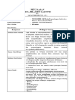 Format Ringkasan Mata Pelatihan