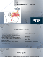 Epistaxe (Sangramento Nasal)