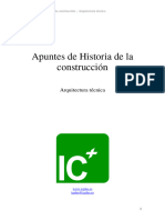 Apuntes de Historia de La Construcción IC+