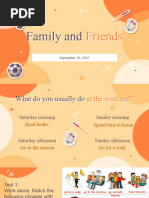 1.1 Family and Friends - Vocabulary