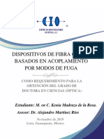 Dispositivos de Fibra Optica Basados en Acoplamiento Por Modos de Fuga