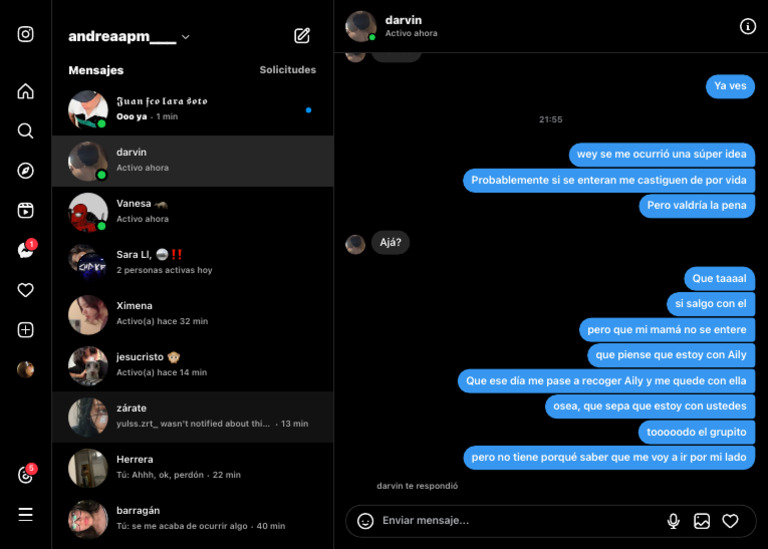 Instagram - Chats | PDF