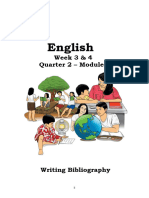 g8 - English - Week 3 & 4 Module 8 q2 Bibliography