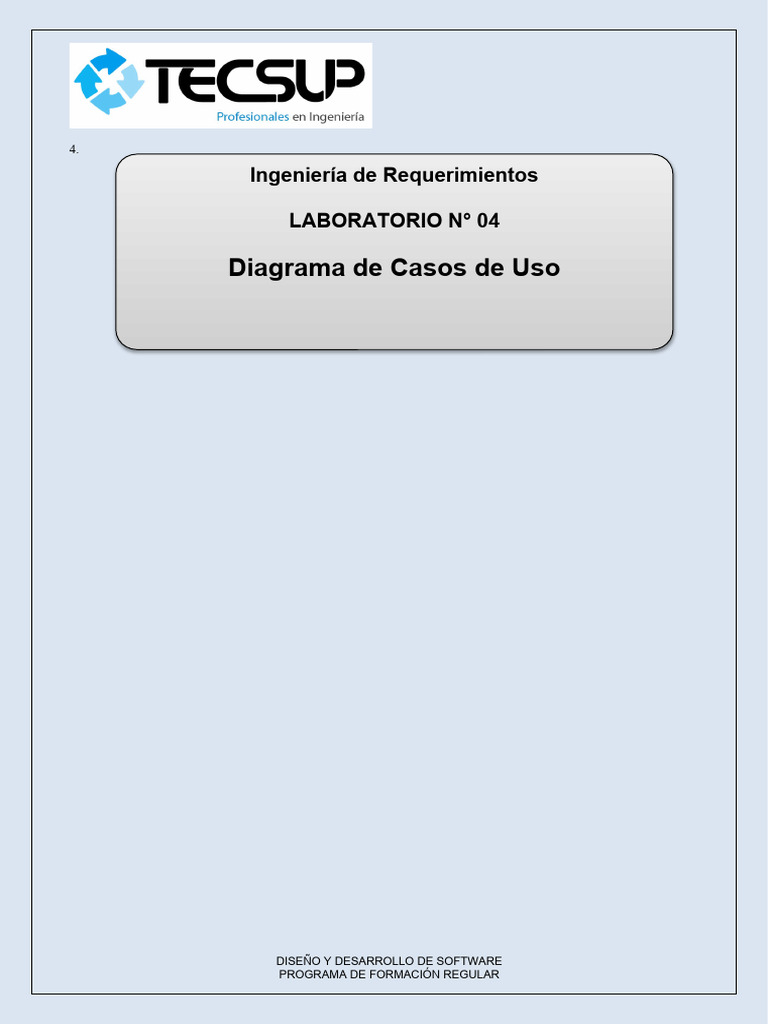 Diagrama de Casos de Uso en Ingeniería de Requerimientos | PDF | Caso ...
