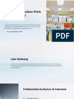 Mengapa Kurikulum Perrlu Berubah - Try Sandy Alkara, M.PD