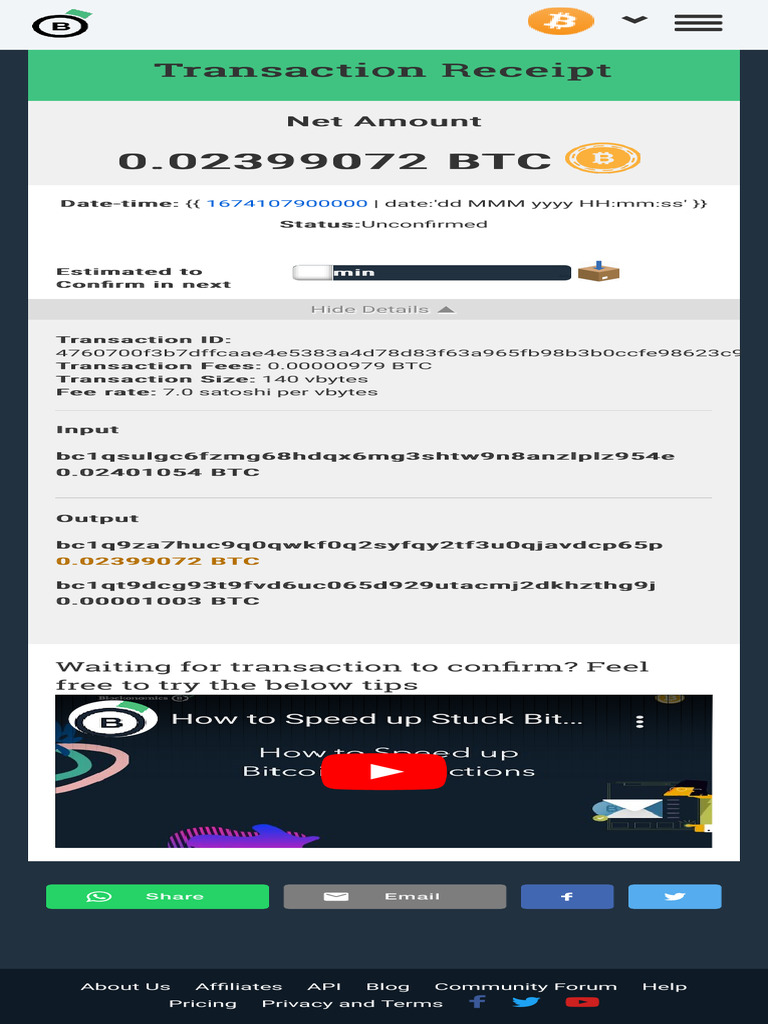 Bitcoin transaction receipt blockonomics pdf