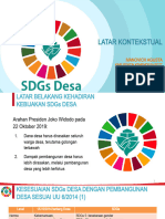 Latar Belakang SDGs Desa 4-11-2020