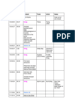 RWAV Group 5 Runsheet